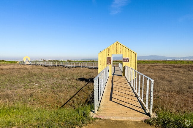 Marina County Park in Alviso has a lovely boardwalk, perfect for an afternoon stroll.