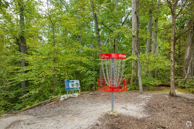 John Lee Pratt Memorial Park in Falmouth features a full disc golf course.