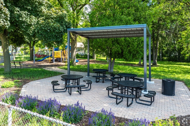 Students can relax and play outside at Byron Kilbourn School in Milwaukee, WI.