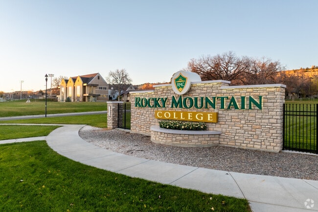 Rocky Mountain College in North Central Billings was formed in 1947 when three colleges combined into one entity.