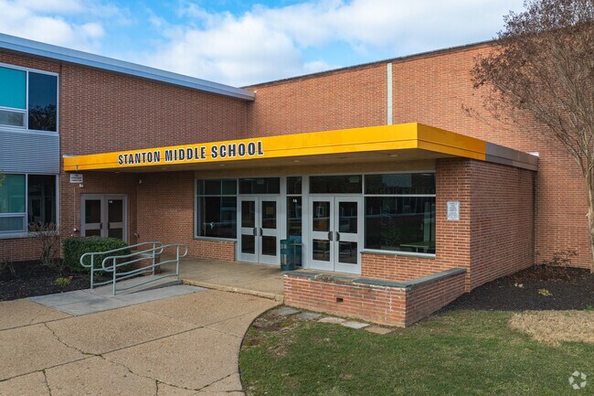 Education flourishes through the doors of Stanton Middle School.