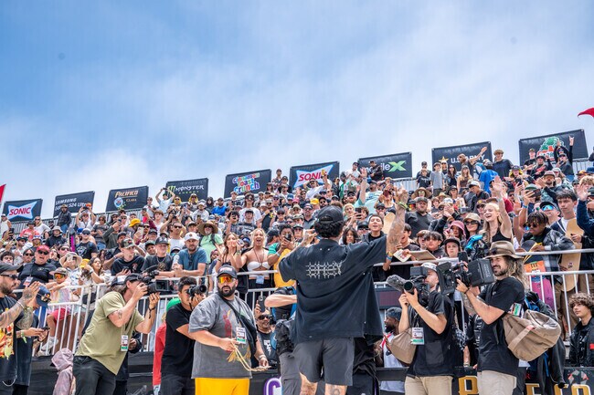 The Summer X-Games takeover Ventura welcoming over 100,000 thousand people over the 3 day event.
