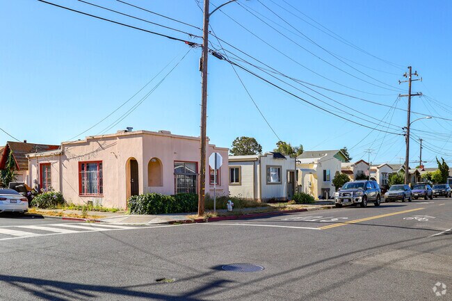 One of the standout features of the Spanish style homes are their colorful exterior in Laurel.