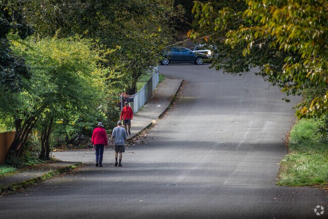 Neighbors enjoy the slow pace of Burbank-Elliott.