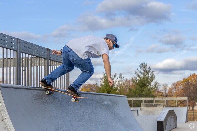 Elderberry Pond locals love the Skate Park in Falls Township Community Park.