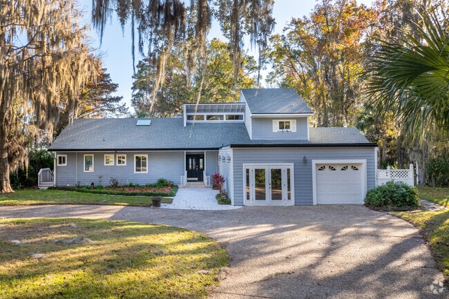 Some homes along the river can cost up to one million for the right location.