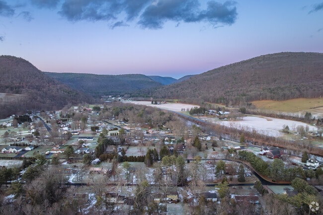 Eldred is a quiet community surrounded by nature and mountain views.