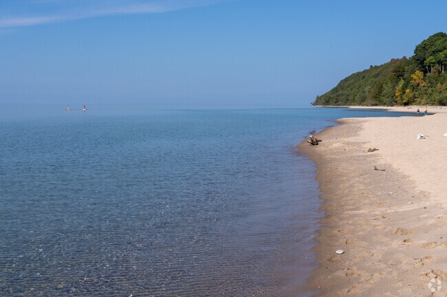 North Beach is a popular destination for its raw beauty in Leland.