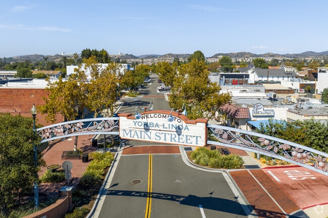 Yorba Linda Main Street is a walk through history and the gracious living of the city.
