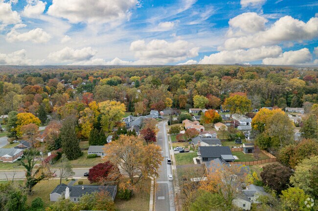 The quiet streets and mature woods are a key part of Willistown's charm.