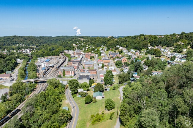 Grafton sits in the rolling hills of West Virginia.