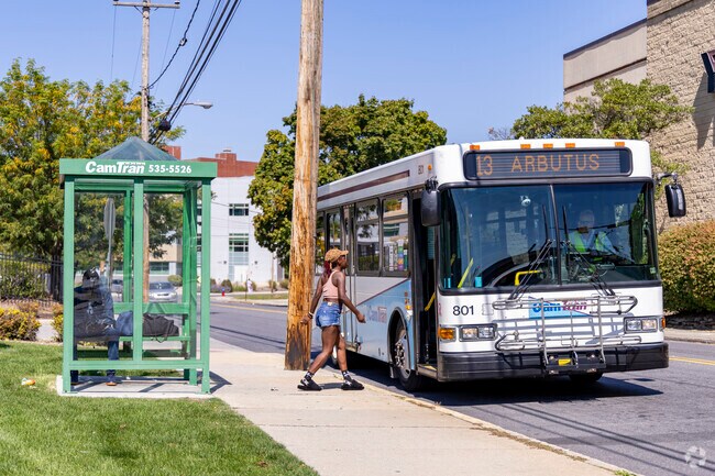 Kernville residents can easily get around town on the CamTran bus line.