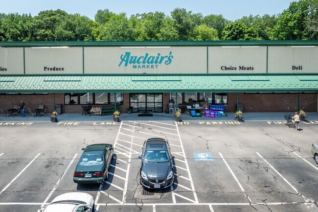Auclair's Market in Pottersville, MA, is a favorite spot for locals to shop for fresh groceries.