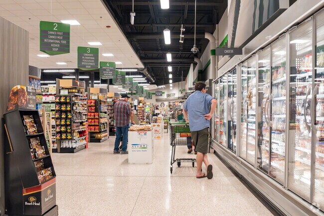 The Publix Supermarket at South Dade Shopping Center is a popular place to shop groceries.