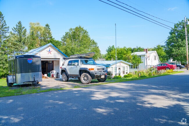 Most homes in Corinna provide garages offering storage for your outdoor equipment.
