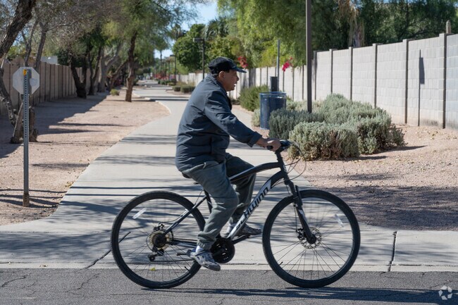 Southwest Gilbert is a bike-friendly neighborhood with miles of trails available.