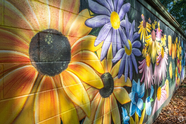 Union Hospital residents can brighten up their day with a walk around Collett Park.