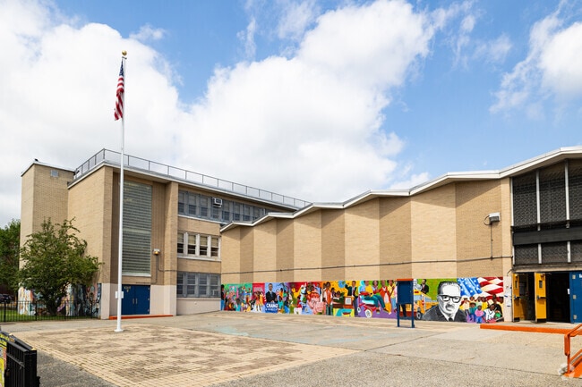 The P.S. 80 Thurgood Marshall Magnet School serves students in the Rochdale neighborhood.