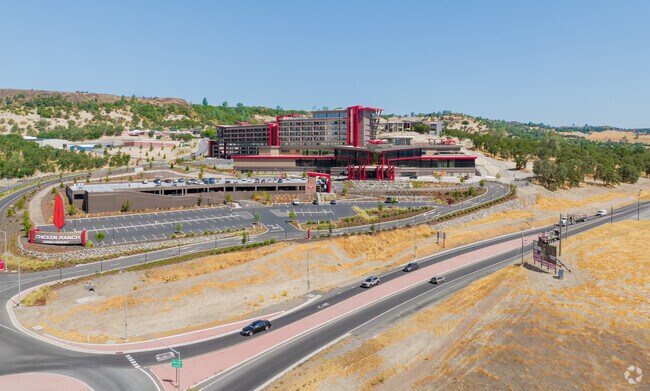 For entertainment, locals frequent the Chicken Ranch Casino Resort in Jamestown, Ca.