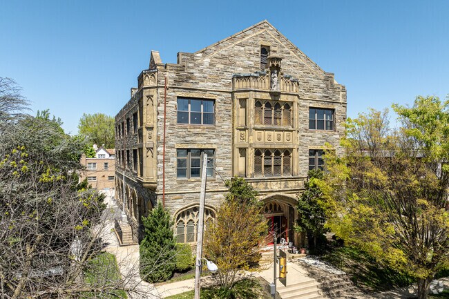 St. Barbara Roman Catholic Church serves many of Wynnefield's faithful with Sunday services.