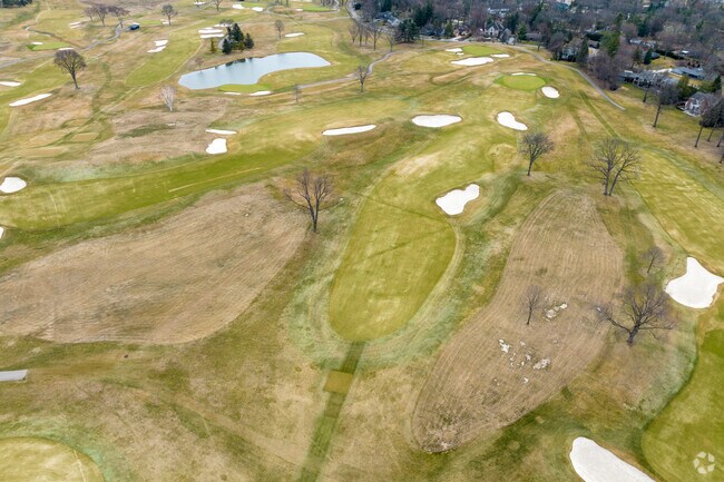 Practice your swing at the Oakland Country Club golf course in Bloomfield.