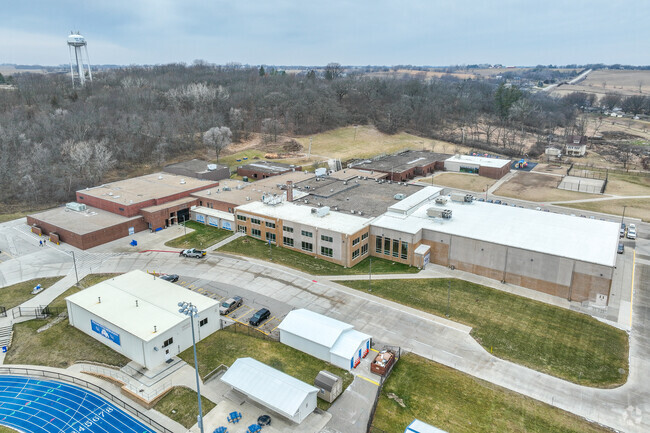 The expansive campus provides the feel of a large school with the confines of a small town.