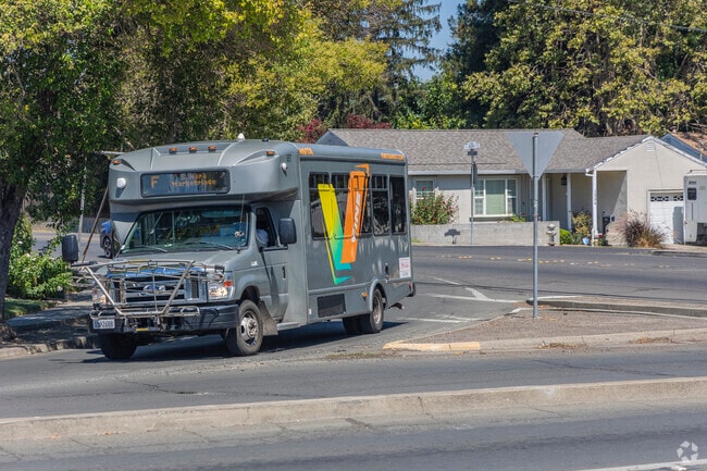 Fuller Park is served by the Vine Bus, which makes a regular loop around Napa.