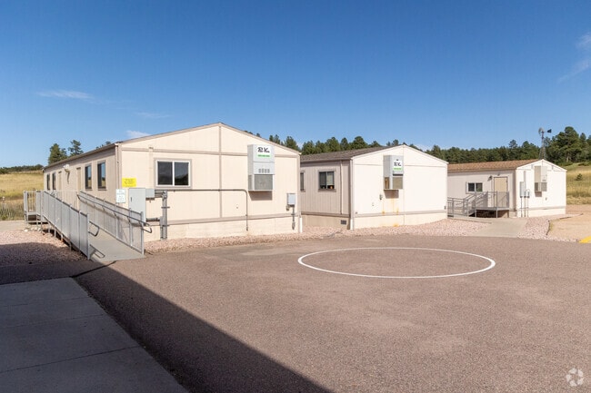 Franktown Elementary School in South Douglas County, has Modular classrooms.