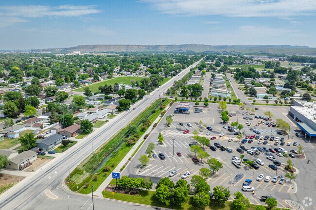South Central Billings occupies a transition zone between residential streets and businesses.