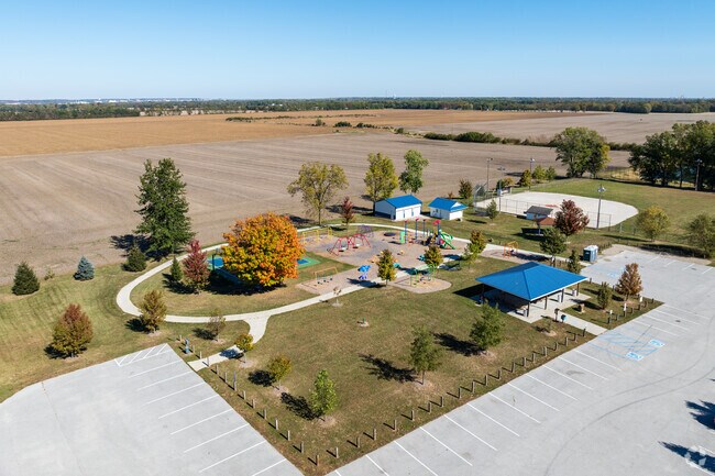 Located southwest of Old Romney is Shadeland Park, a green oasis amongst farmland.