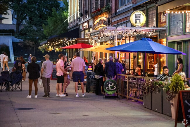 Experience the nightlife of Market Square, which is just a short drive from Morningside.