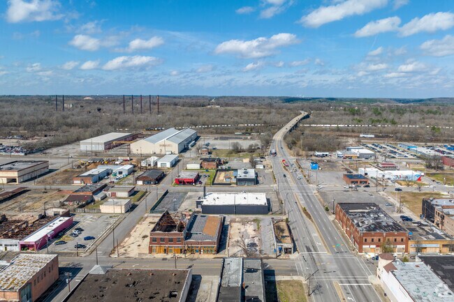 The city of Ensley is always busy.