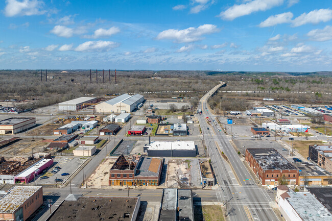 The city of Ensley is always busy.