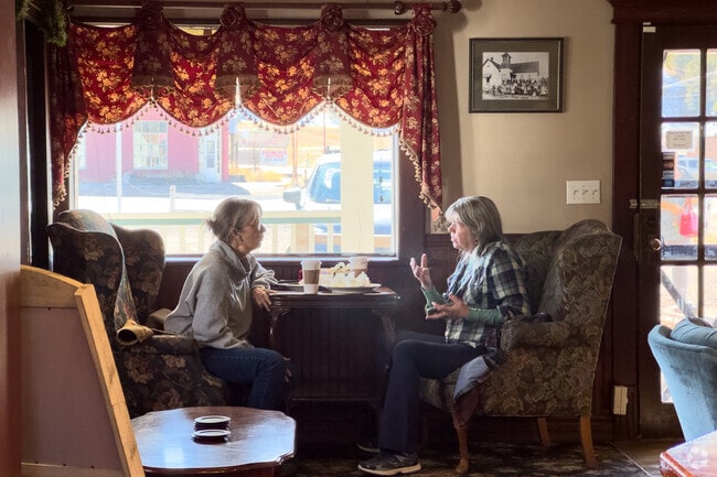 Take in the cozy atmosphere of Costello's Coffee House with a friend.