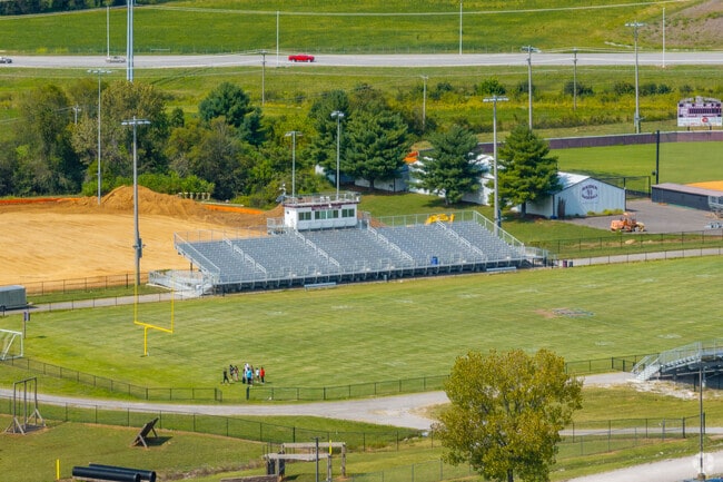 Spring Hill High School has a full sized football field for local games.