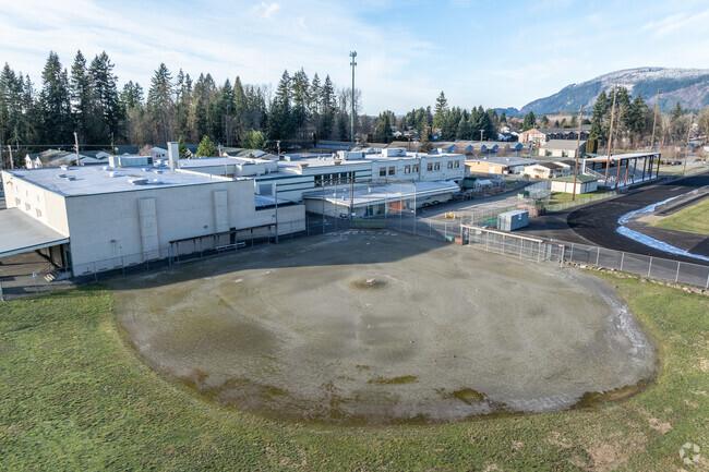 Crossroads Alternative High School baseball field.