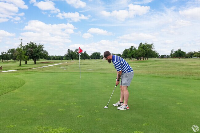 Enjoy a day on the greens of Lake Hefner Golf Club just outside Northhaven.