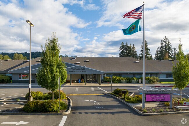 Cougar Ridge Elementary School builds a strong educational foundation for students.