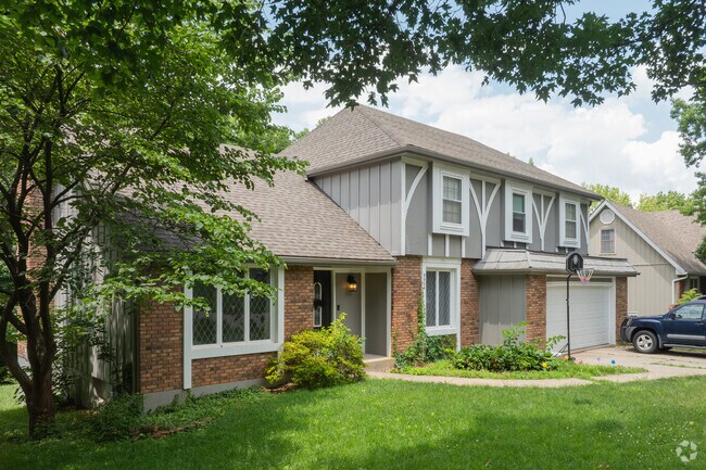 Tudor-style homes are a common housing style in New Mark.