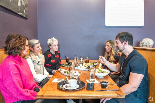 Buck and Honey's is a go-to spot near Renstone offering upscale pub fare and weekend brunch.