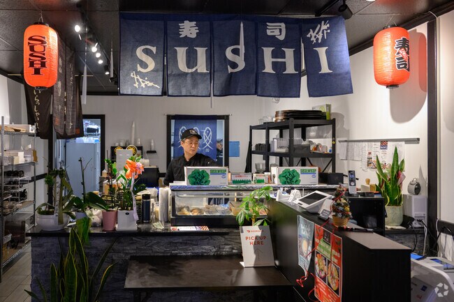 Nam's Sushi is just one of the dining options available in North Haledon.