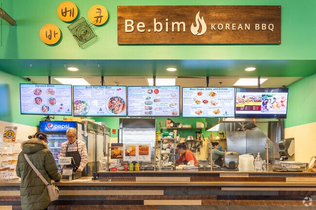 Located in Remington R House food hall has a variety of cuisine to choose from.