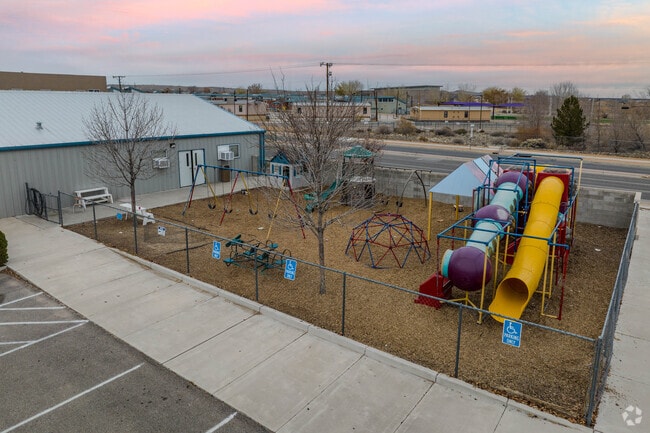 The playground at Tower Road Christian Academy.