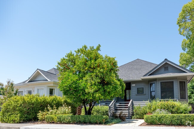 Gorgeous front lawns and modern-day living make Healdsburg, CA the place to be.
