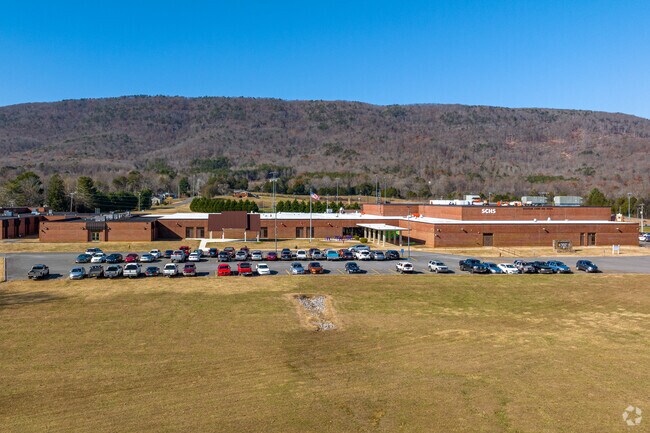 Sequatchie County High School enrolls over 600 students every year near Dunlap.