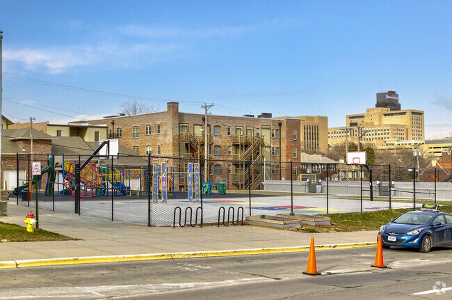 Jackson Elementary offers a great playground with several options when the students are outside.