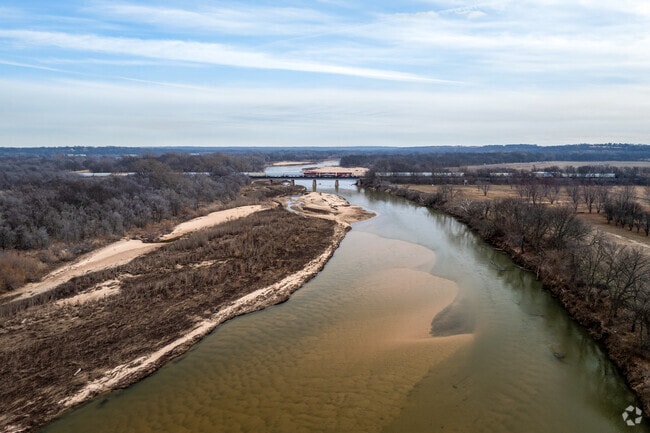 Arkansas City is named after the Arkansas River that runs along the city's edge.