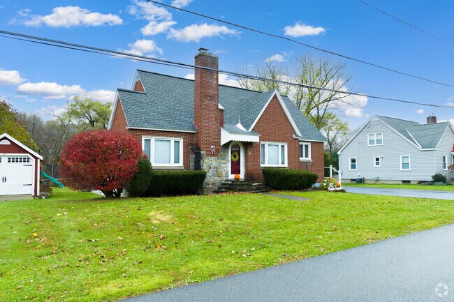 Halfmoon is dotted with cozy homes nestled on lush green lots, offering a peaceful suburban retreat.