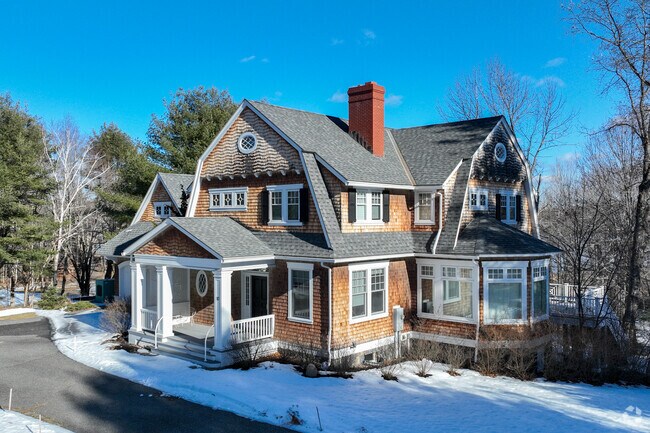 This Dutch Colonial home can be found in the North Gorham neighborhood.