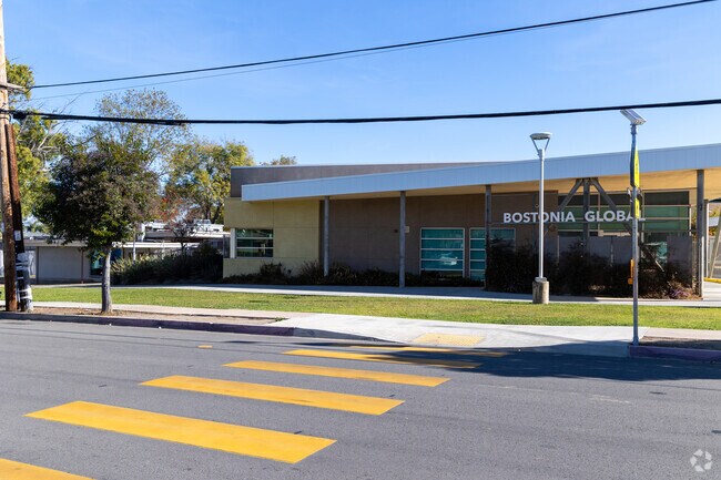 Students may cross here to attend Bostonia Global in El Cajon.